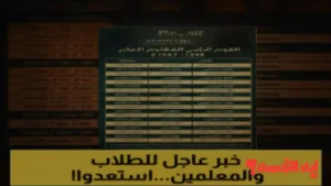 إليك جدول مواعيد الإجازات المطولة 1447 بالمدارس السعودية للعام الدراسي 2026